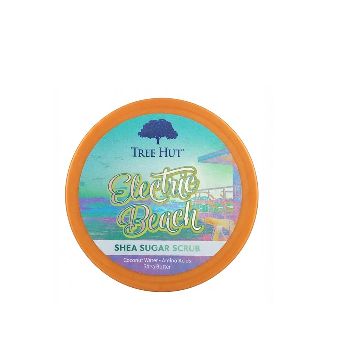 Tree Hut Electric Beach Shea Sugar Scrub 18Oz/510G Tree Hut Electric Beach Shea Sugar Scrub 18Oz/510G