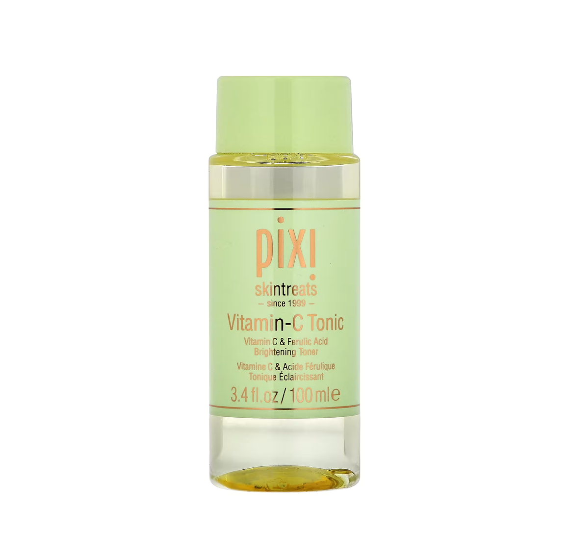 Pixi Skintreats Vitamin C & Ferulic Acid Tonic Brightening Toner 3.4Oz/100Ml Pixi Skintreats Vitamin C & Ferulic Acid Tonic Brightening Toner 3.4Oz/100Ml