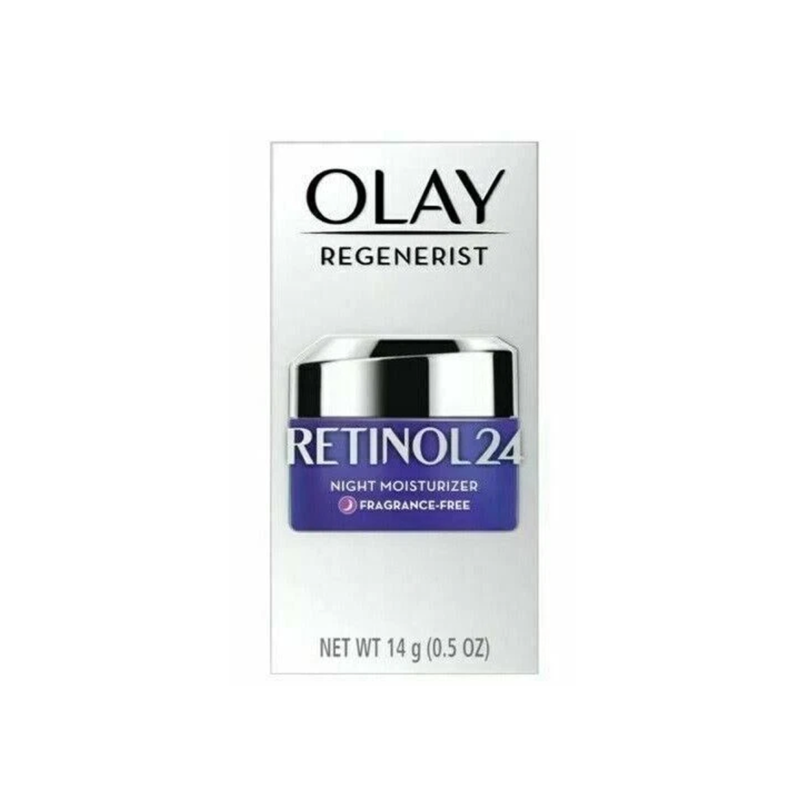 Olay Regenerist Retinol 24 Night Moisturizer 0.5Oz/ 14G Olay Regenerist Retinol 24 Night Moisturizer 0.5Oz/ 14G