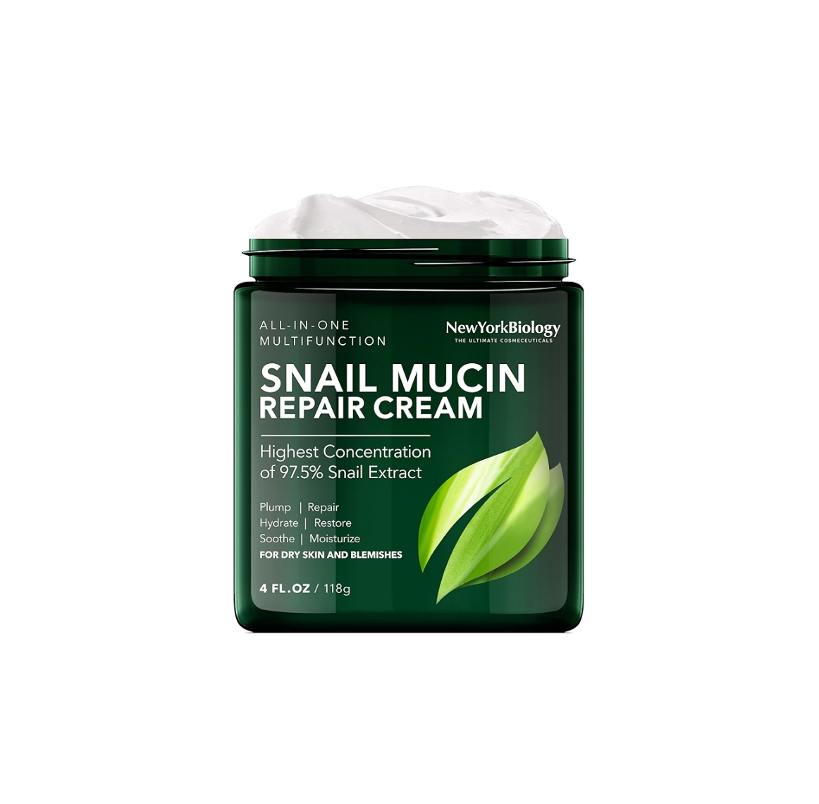 Newyorkbiology Snail Mucin Repair Cream 97.5% Snail Extract Newyorkbiology Snail Mucin Repair Cream 97.5% Snail Extract