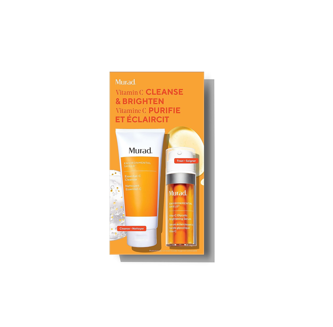 Murad Essential C Cleanser & Vita C Glycolic Brightening Serum 2 In 1 Murad Essential C Cleanser & Vita C Glycolic Brightening Serum 2 In 1