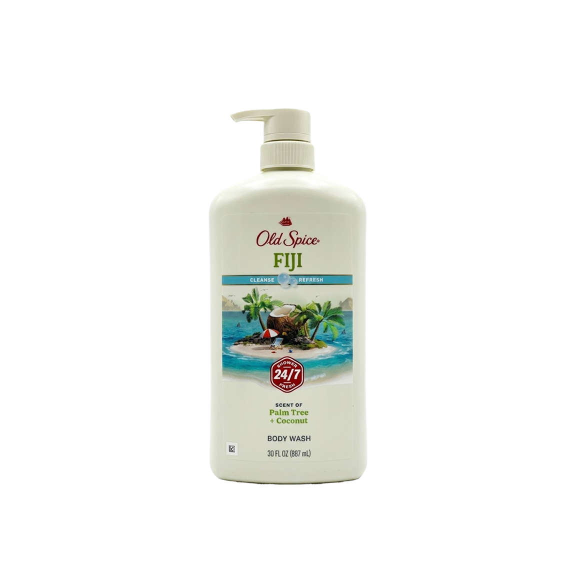 Old Spice Fiji Cleanse & Refresh Palm Tree + Coconut Body Wash – 30Oz/887Ml Old Spice Fiji Cleanse & Refresh Palm Tree + Coconut Body Wash – 30Oz/887Ml