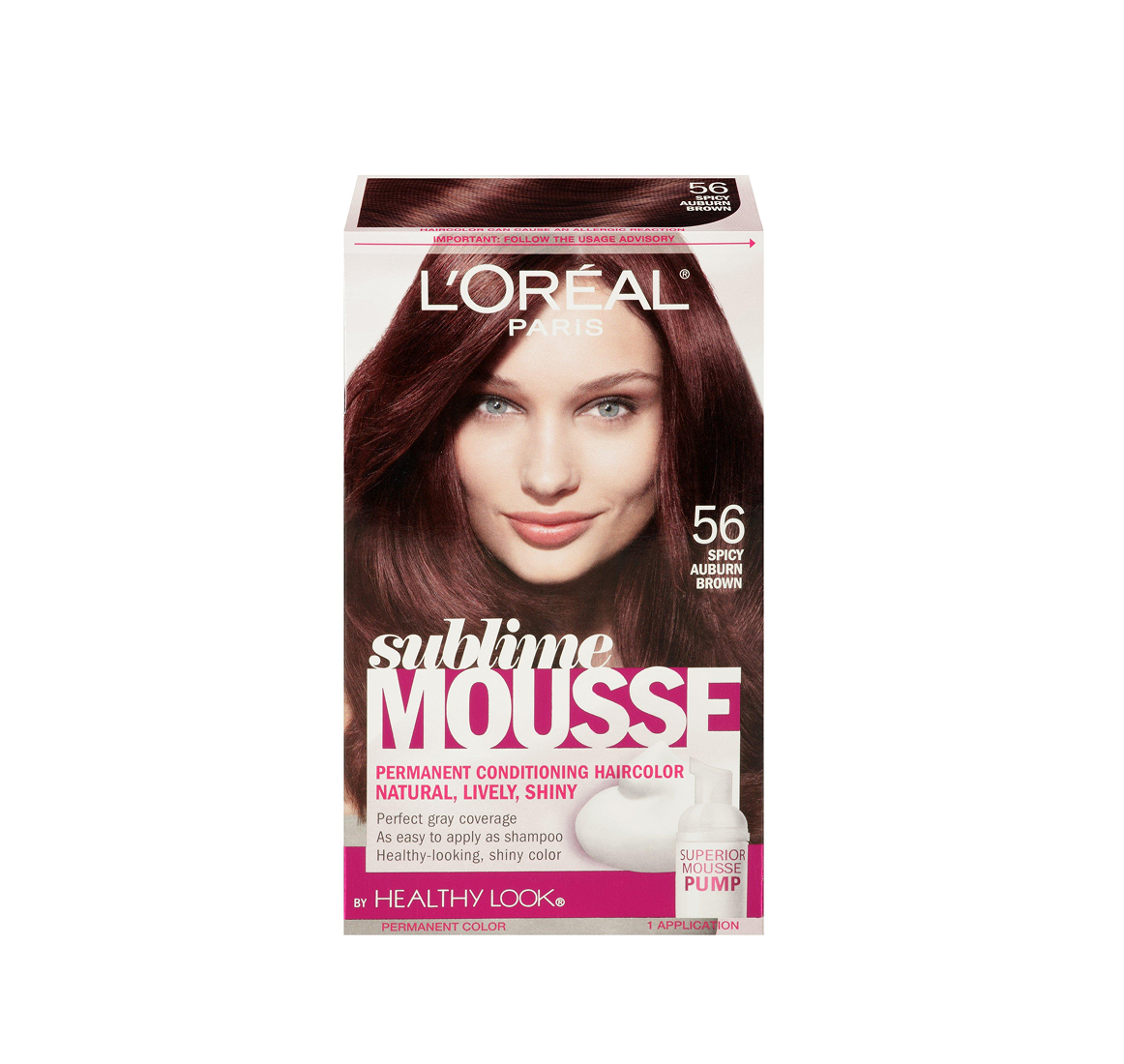 L’Oréal Paris Sublime Mousse – Spicy Auburn Brown (56) L’Oréal Paris Sublime Mousse – Spicy Auburn Brown (56)