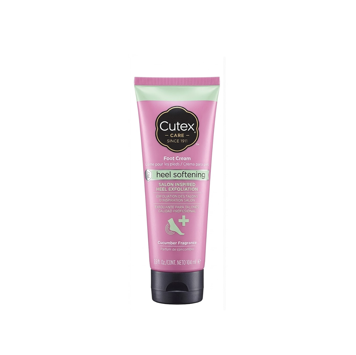 Cutex Care Cucumber Heel Softening Foot Cream – 3.5Oz/104Ml Cutex Care Cucumber Heel Softening Foot Cream – 3.5Oz/104Ml