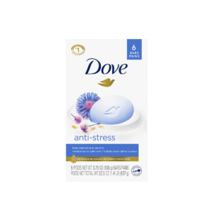 Dove Anti-Stress Moisturizing Cream Beauty Bar X 6 – 3.75Oz/106G