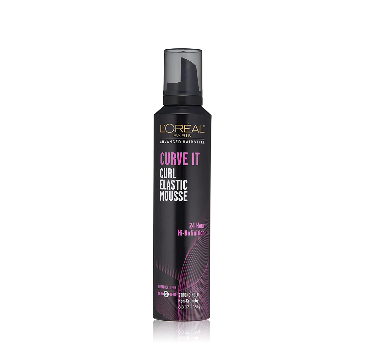 L’Oréal Curve It Curl Elastic Mousse 24H Hidefinition Strong Hold 3 – 8.3Oz/235G L’Oréal Curve It Curl Elastic Mousse 24H Hidefinition Strong Hold 3 – 8.3Oz/235G