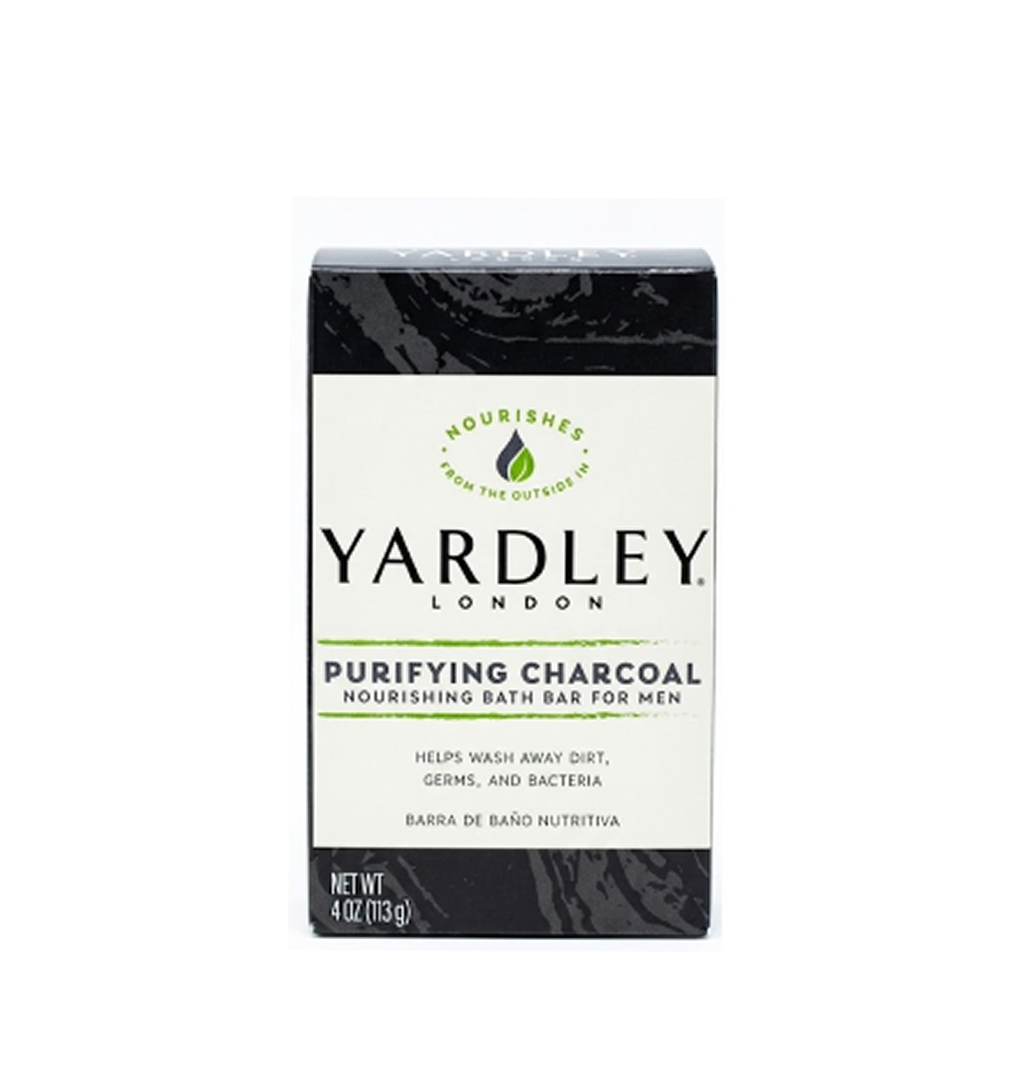 Yardley London Purifying Charcoal Nourishing Bath Bar – 4Oz/113G Yardley London Purifying Charcoal Nourishing Bath Bar – 4Oz/113G