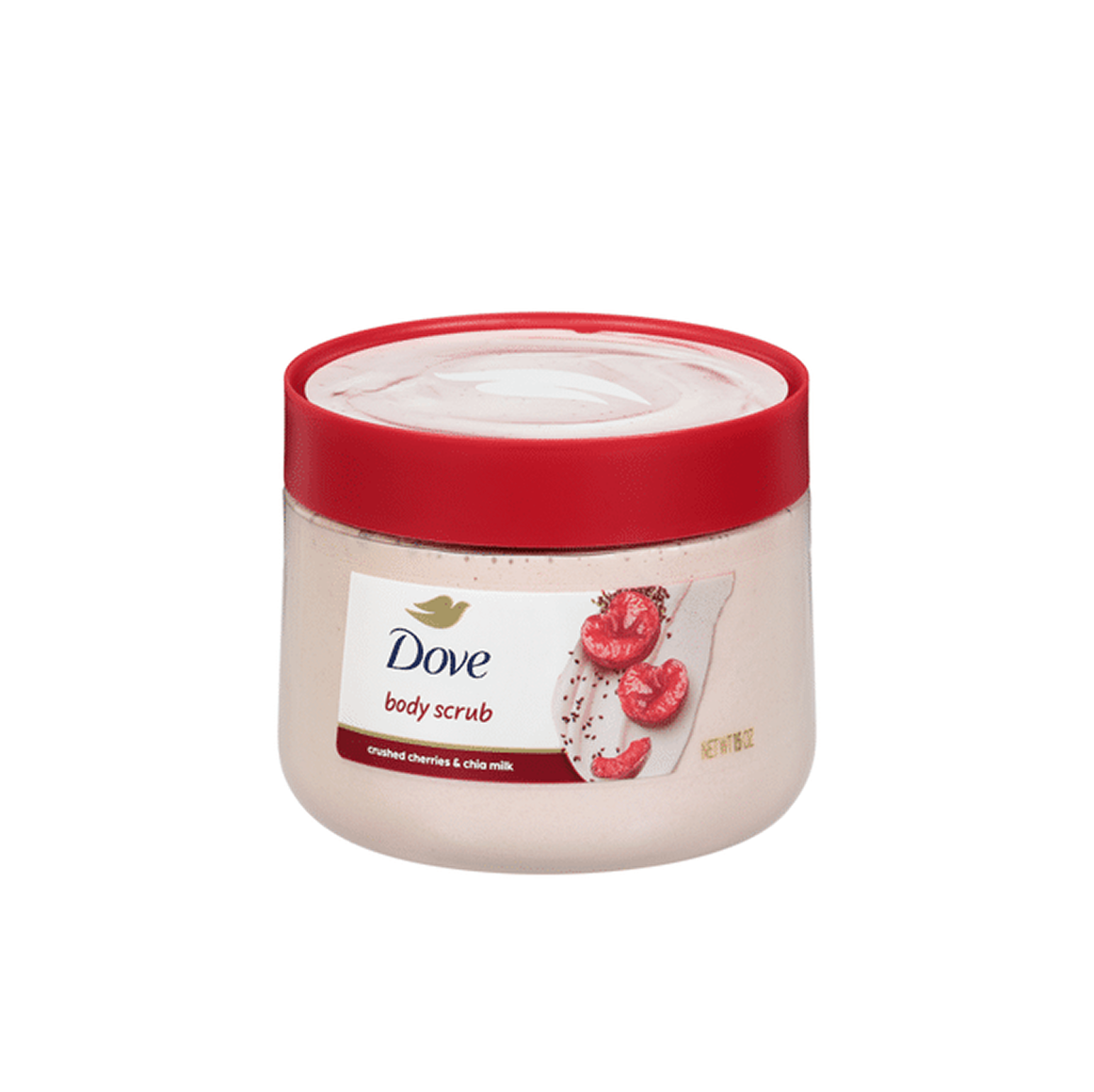 Dove Crushed Cherries & Chia Milk Body Scrub – 15Oz/425G Dove Crushed Cherries & Chia Milk Body Scrub – 15Oz/425G