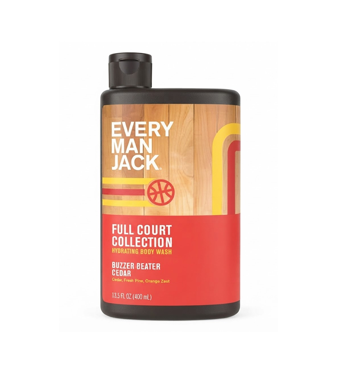 Every Man Jack Full Court Collection Buzzer Beater Body Wash – 13.5Oz/400Ml Every Man Jack Full Court Collection Buzzer Beater Body Wash – 13.5Oz/400Ml