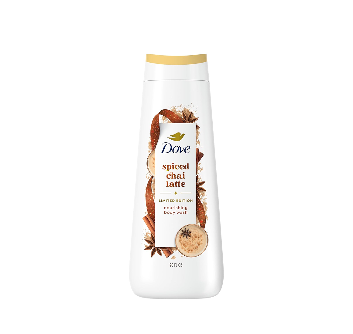 Dove Limited Edition Spiced Chai Latte Body Wash – 20Oz Dove Limited Edition Spiced Chai Latte Body Wash – 20Oz