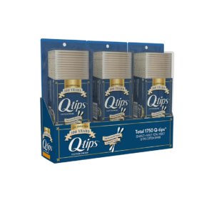 Q-Tips Cotton Swabs 3-Pack