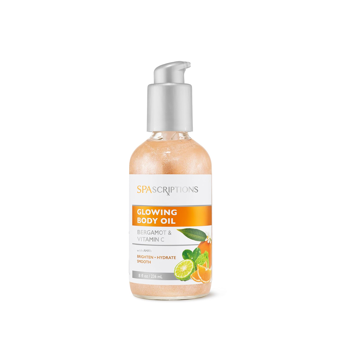 Spacriptions Glowing Body Oil Bergamot & Vitamin C – 8Oz Spacriptions Glowing Body Oil Bergamot & Vitamin C – 8Oz