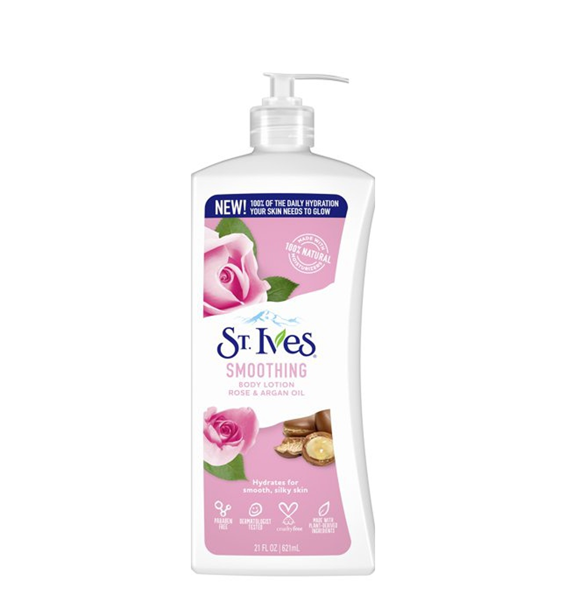 St Ives Rose & Argan Oil Smoothing Body Lotion St Ives Rose & Argan Oil Smoothing Body Lotion