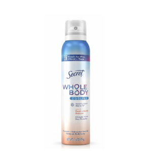 Secret Whole Body Cooling Pach + Vanilla Blossom Deodorant Body Spray 3.5Oz/99G