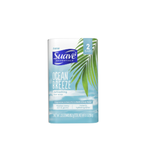 Suave Essentials Ocean Breeze Refreshing Bar Soap X 2 – 3.35Oz/95.2G