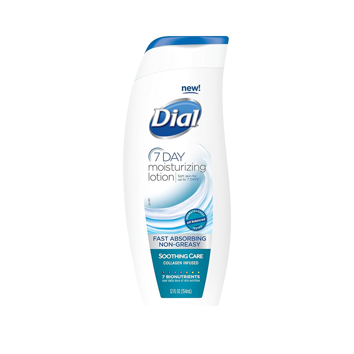 Dial 7 Day Soothing Care Collagen Infused Moisturizing Lotion – 12Oz/354Ml Dial 7 Day Soothing Care Collagen Infused Moisturizing Lotion – 12Oz/354Ml