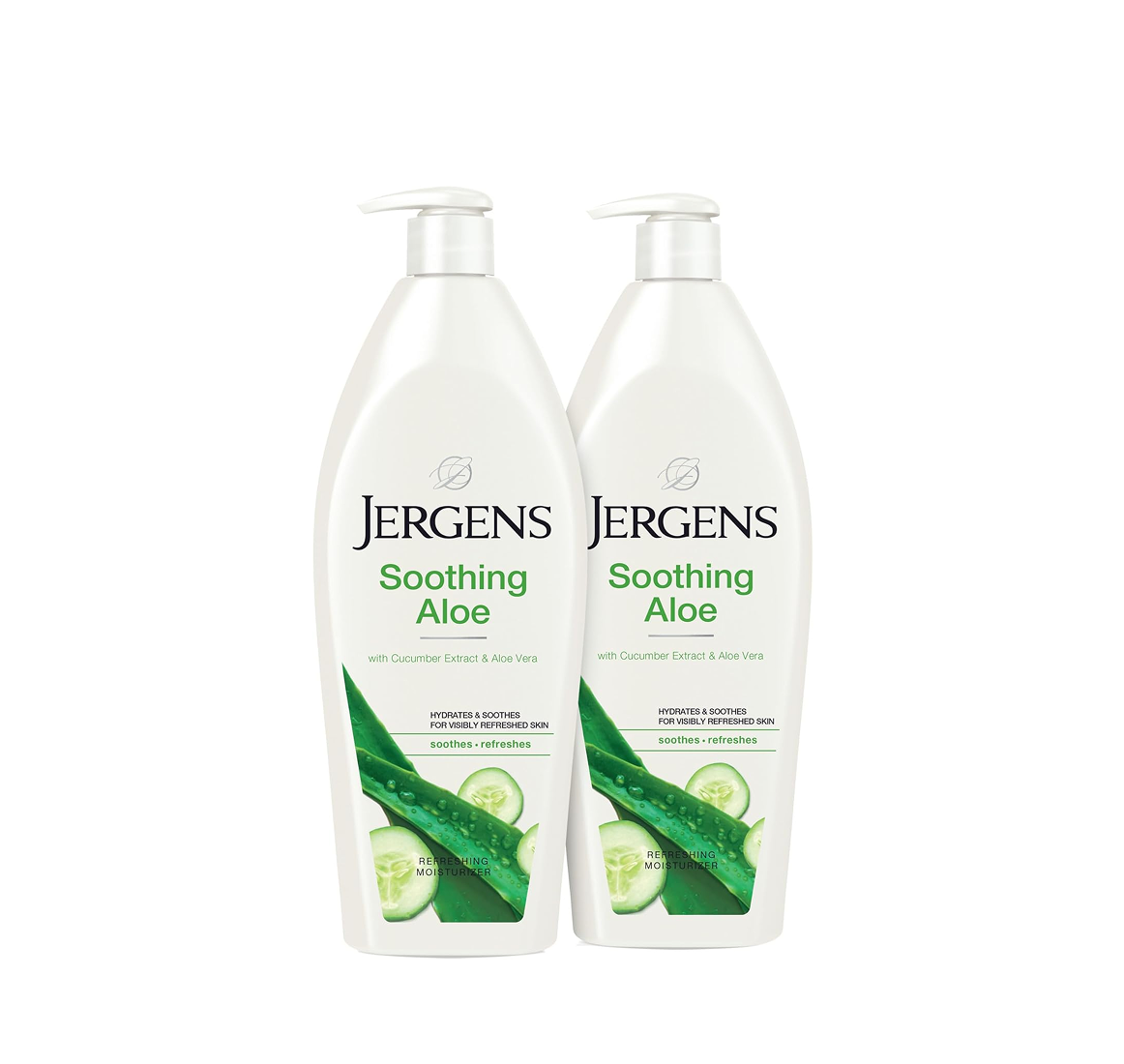 Jergens Soothing Aloe Refreshing Moisturizer – 621Ml/21Oz Jergens Soothing Aloe Refreshing Moisturizer – 621Ml/21Oz