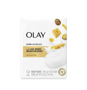 Olay Ultra Moisture Shea Butter 10X Moisture Beauty Bar X 2 – 3.75Oz/106G Olay Ultra Moisture Shea Butter 10X Moisture Beauty Bar X 2 – 3.75Oz/106G