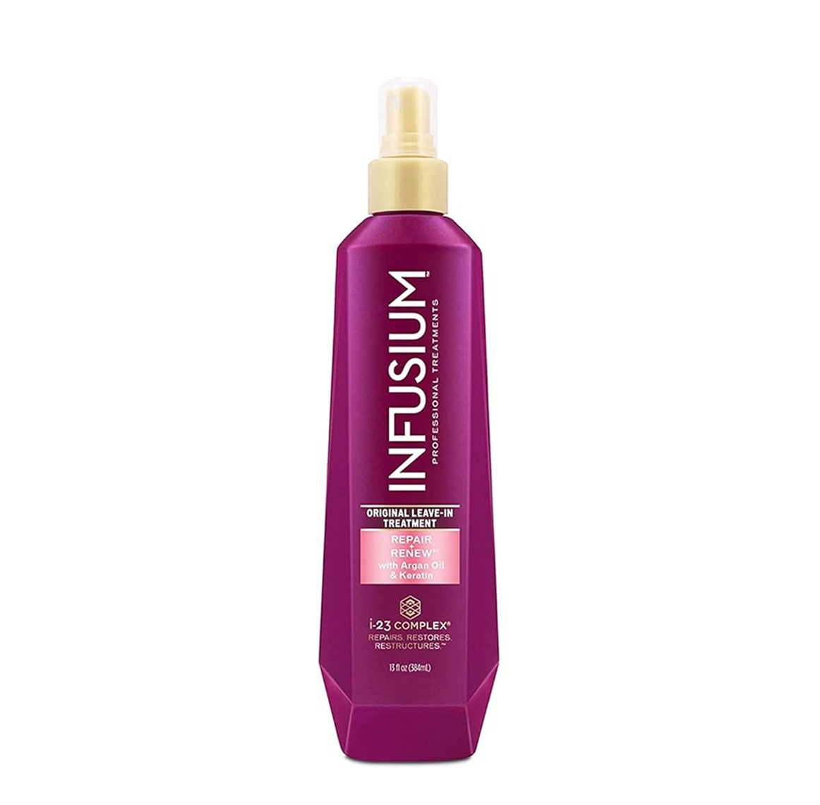 Infusium Repair + Renew With Argan Oil & Keratin Leave In Treatment -13Oz/384Ml Infusium Repair + Renew With Argan Oil & Keratin Leave In Treatment -13Oz/384Ml