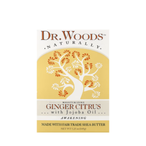 Dr. Woods Awakening Ginger Citrus Moisturizing Bar Soap – 5.25Oz/149G