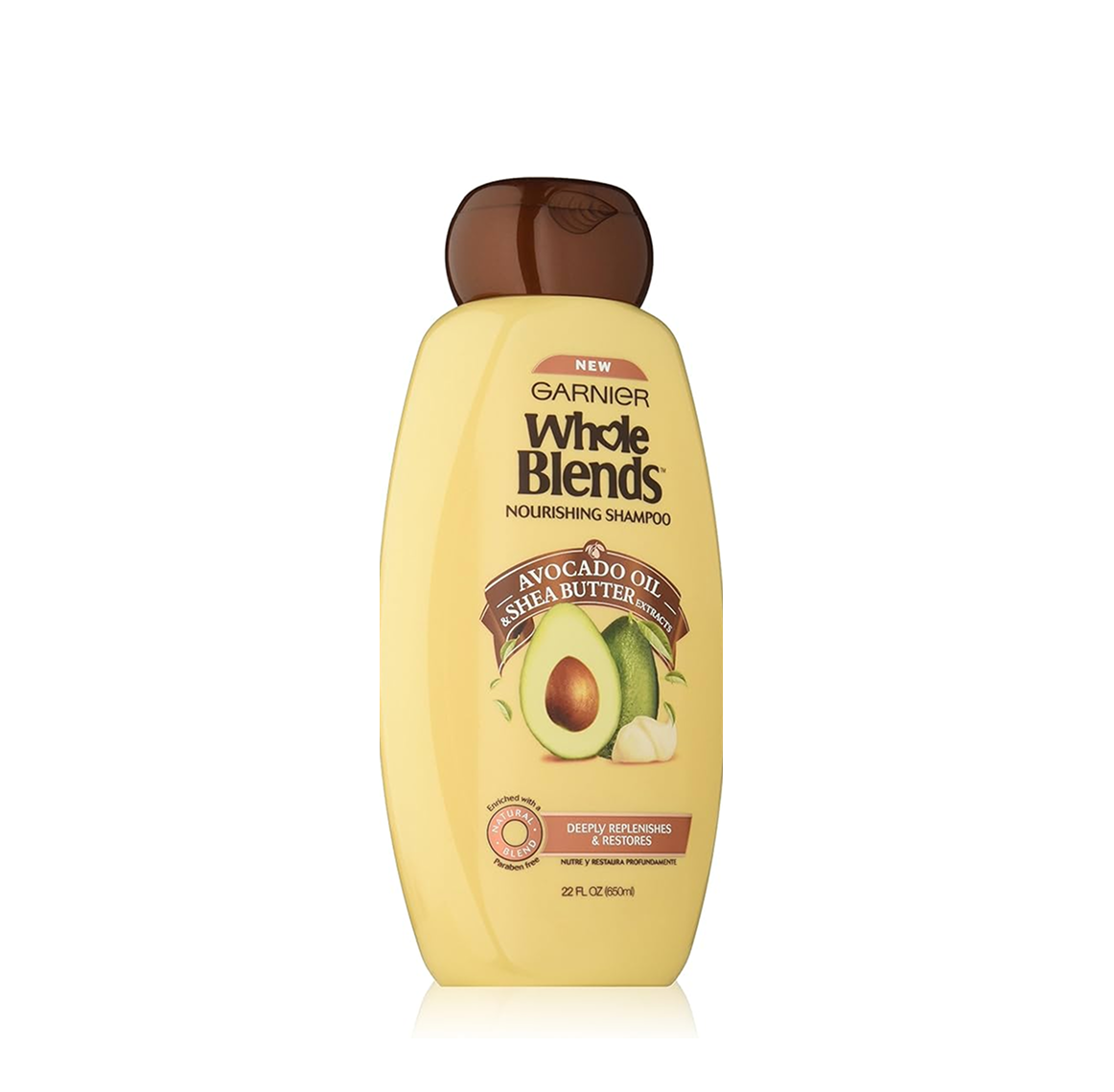 Garnier Whole Blends Avocado Oil&Shea Butter Extract Nourishing Shampoo – 12.5Oz Garnier Whole Blends Avocado Oil&Shea Butter Extract Nourishing Shampoo – 12.5Oz