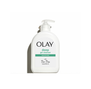 Olay Deep Gel Cleanser With Tea Tree Essential Oil 473Ml
