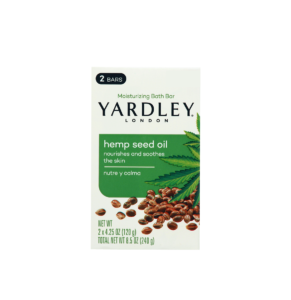 Yardley London Hemp Seed Oil Moisturizing Bath Bar X 2 – 4.25Oz/120G
