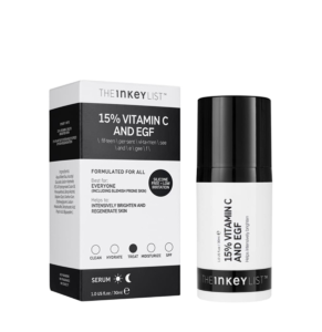The Inkey List 15% Vitamin C & Egf Serum 1.0Oz/30Ml