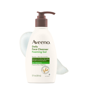 Aveeno Daily Cleanser Foaming Gel- 354Ml/12Oz