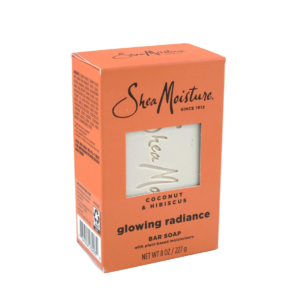 Shea Moisture Coconut & Hibiscus Glowing Radiance Bar Soap 8Oz/227G