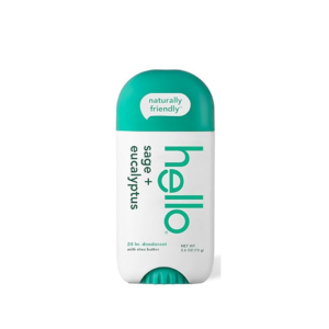 Hello Sage + Eucalyptus 24Hr Deodorant With Shea Butter – 2.6Oz/73G