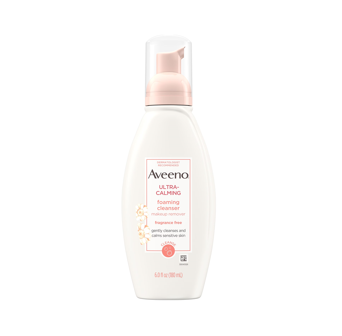 Aveeno Ultra-Calming Foaming Cleanser Makeup Remover