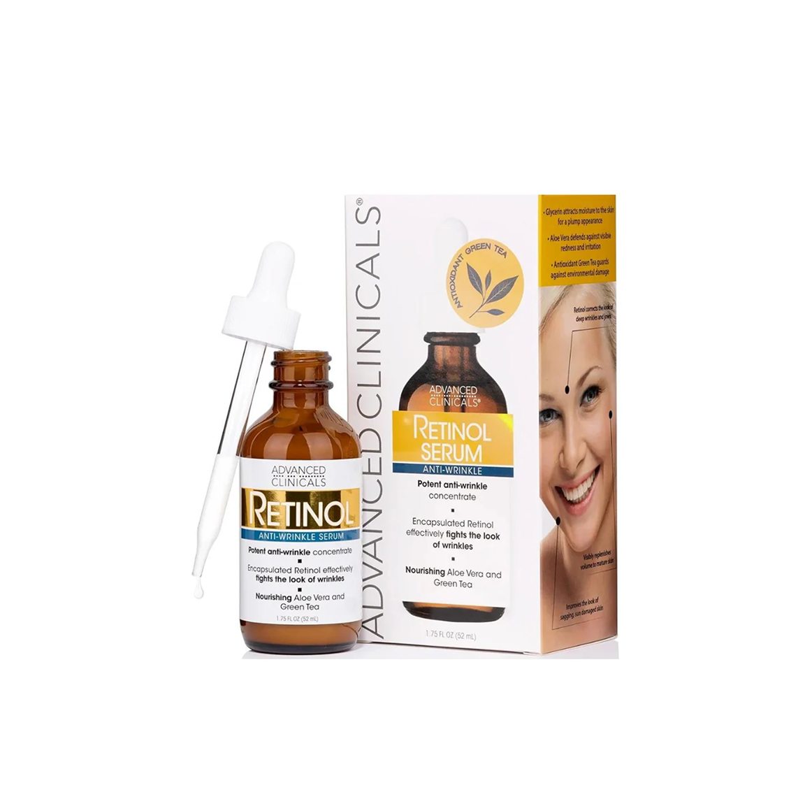 Advanced Clinicals Retinol Serum Potent Anti – Wrinkle Serum Advanced Clinicals Retinol Serum Potent Anti – Wrinkle Serum