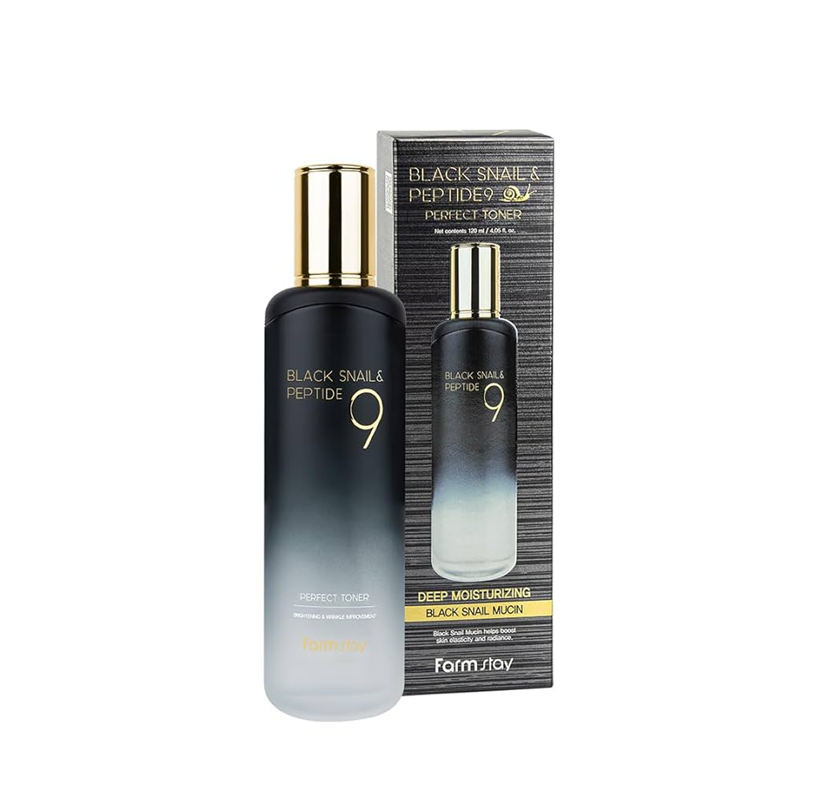 Farm Stay Black Snail & Peptide 9 Deep Nourishing Perfect Toner Farm Stay Black Snail & Peptide 9 Deep Nourishing Perfect Toner