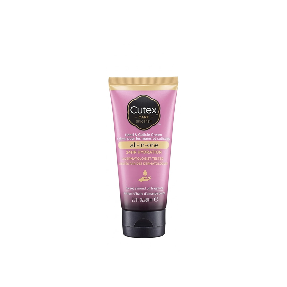 Cutex Care All-In-One Sweet Almond Oil Hand & Cuticle Cream – 2.7Oz/80Ml Cutex Care All-In-One Sweet Almond Oil Hand & Cuticle Cream – 2.7Oz/80Ml
