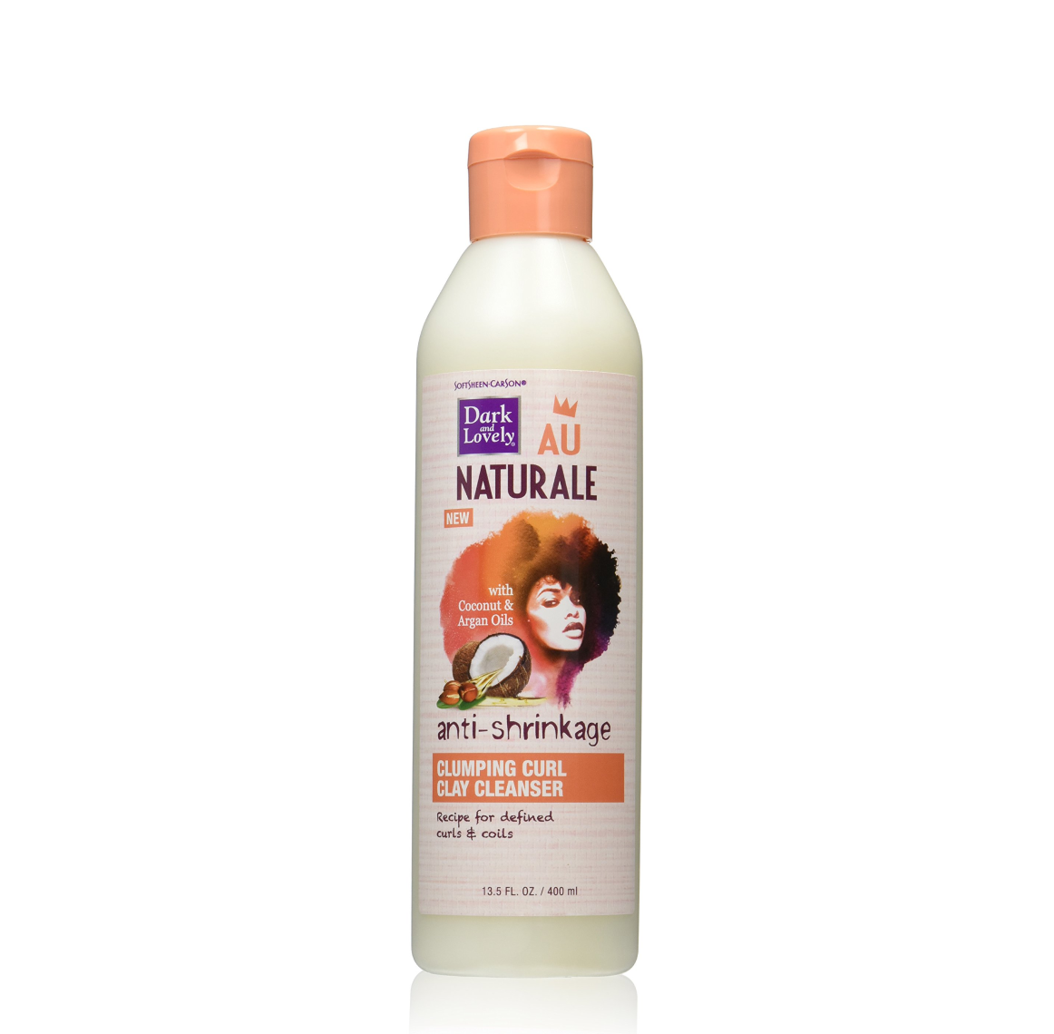 Dark And Lovely Au Naturale Anti-Shrinkage Clumping Curl Clay Cleanser – 13.5Oz Dark And Lovely Au Naturale Anti-Shrinkage Clumping Curl Clay Cleanser – 13.5Oz
