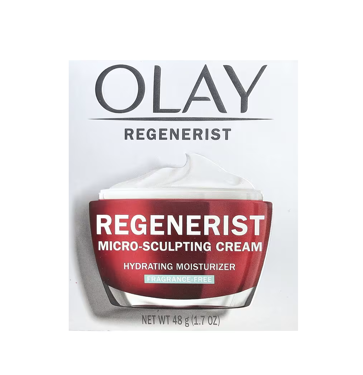Olay Regenerist Fragrance Free Micro-Sculpting Cream 1.7Oz/48G Olay Regenerist Fragrance Free Micro-Sculpting Cream 1.7Oz/48G